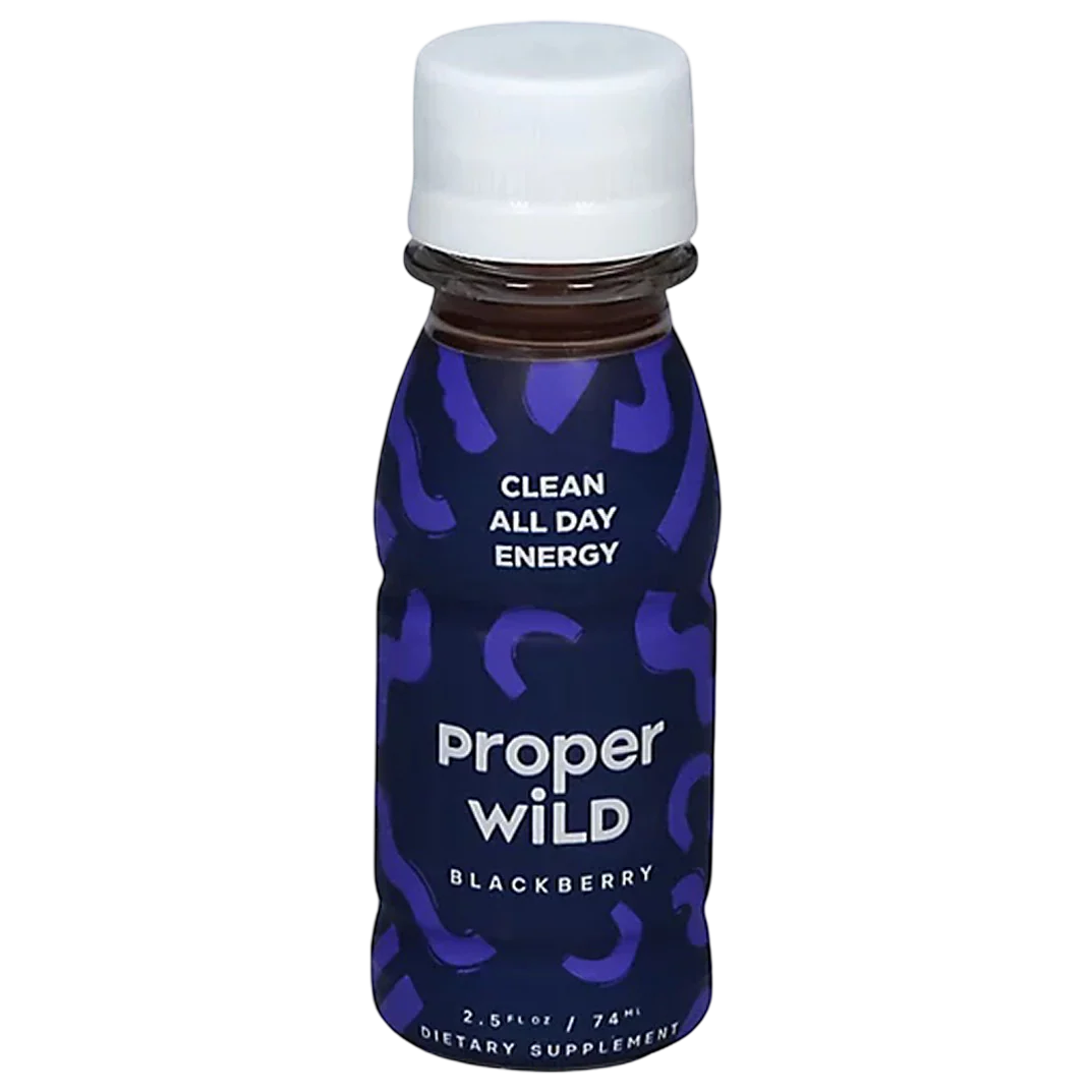 Clean All Day Energy Shots - Blackberry (12 Pack) - Image 2
