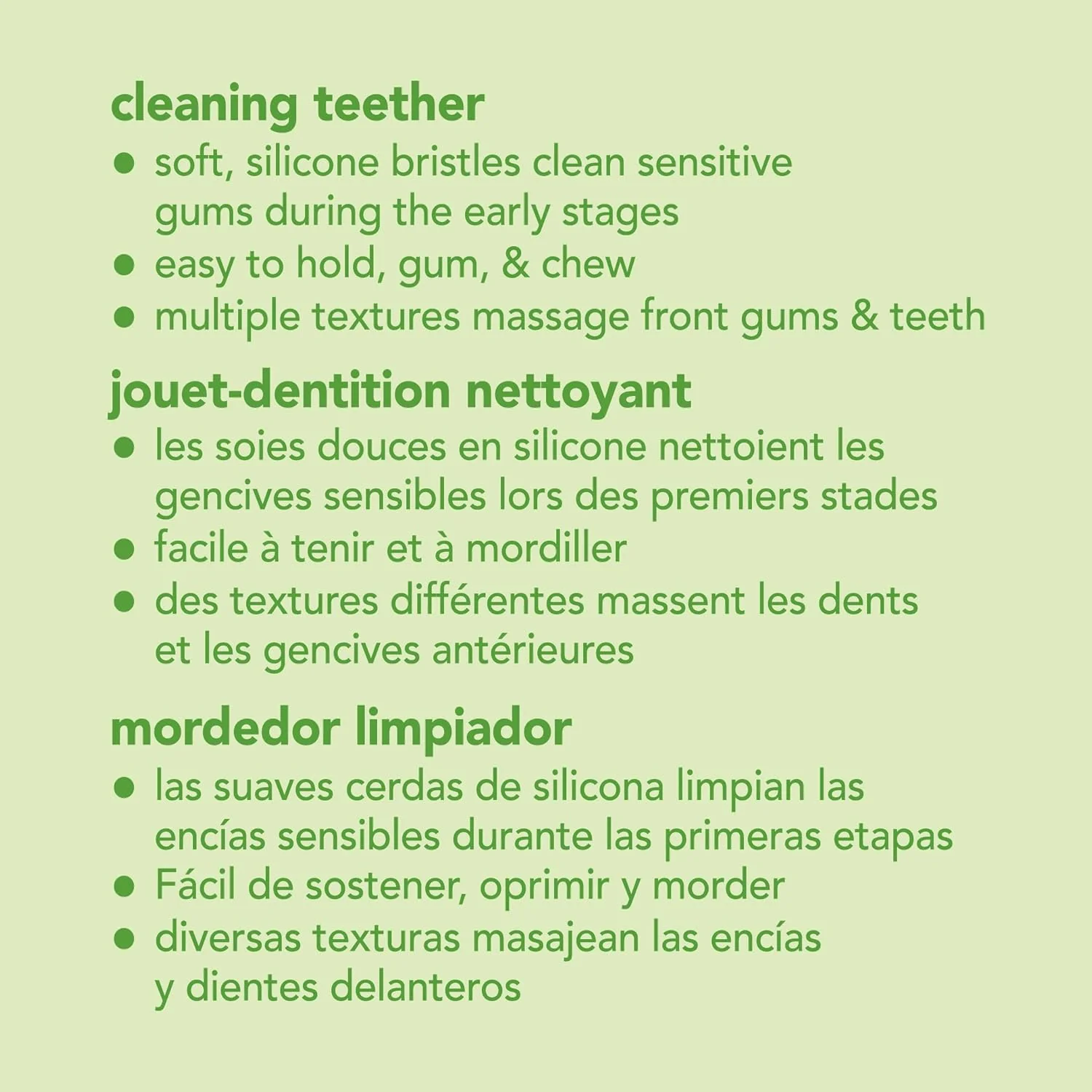 Cleaning Teether - Yellow - Image 4