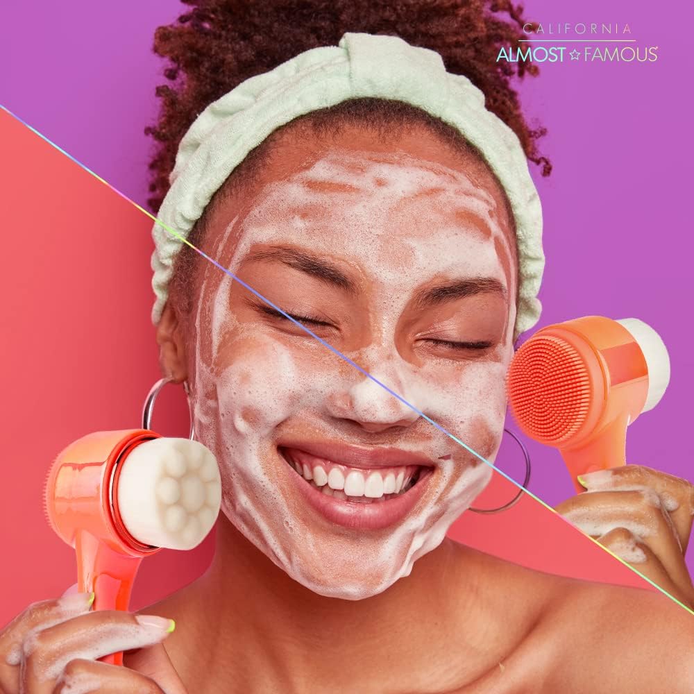 Cleanse It 2-in-1 Exfoliator Brush - Coral - Image 4