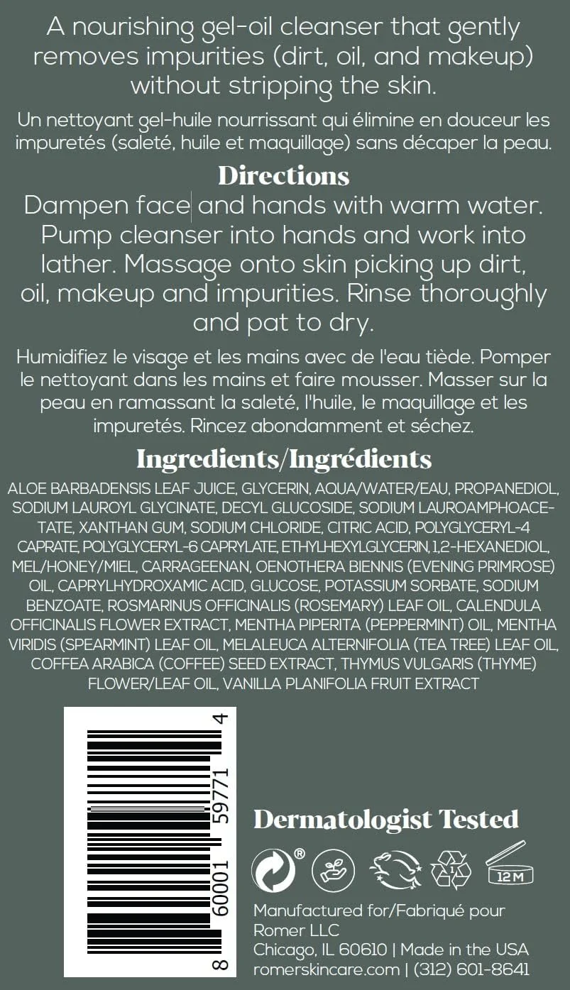 Cleanse - Nourishing Gel-Oil Cleanser - Image 4