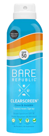 Clearscreen Sunscreen Spray SPF 50