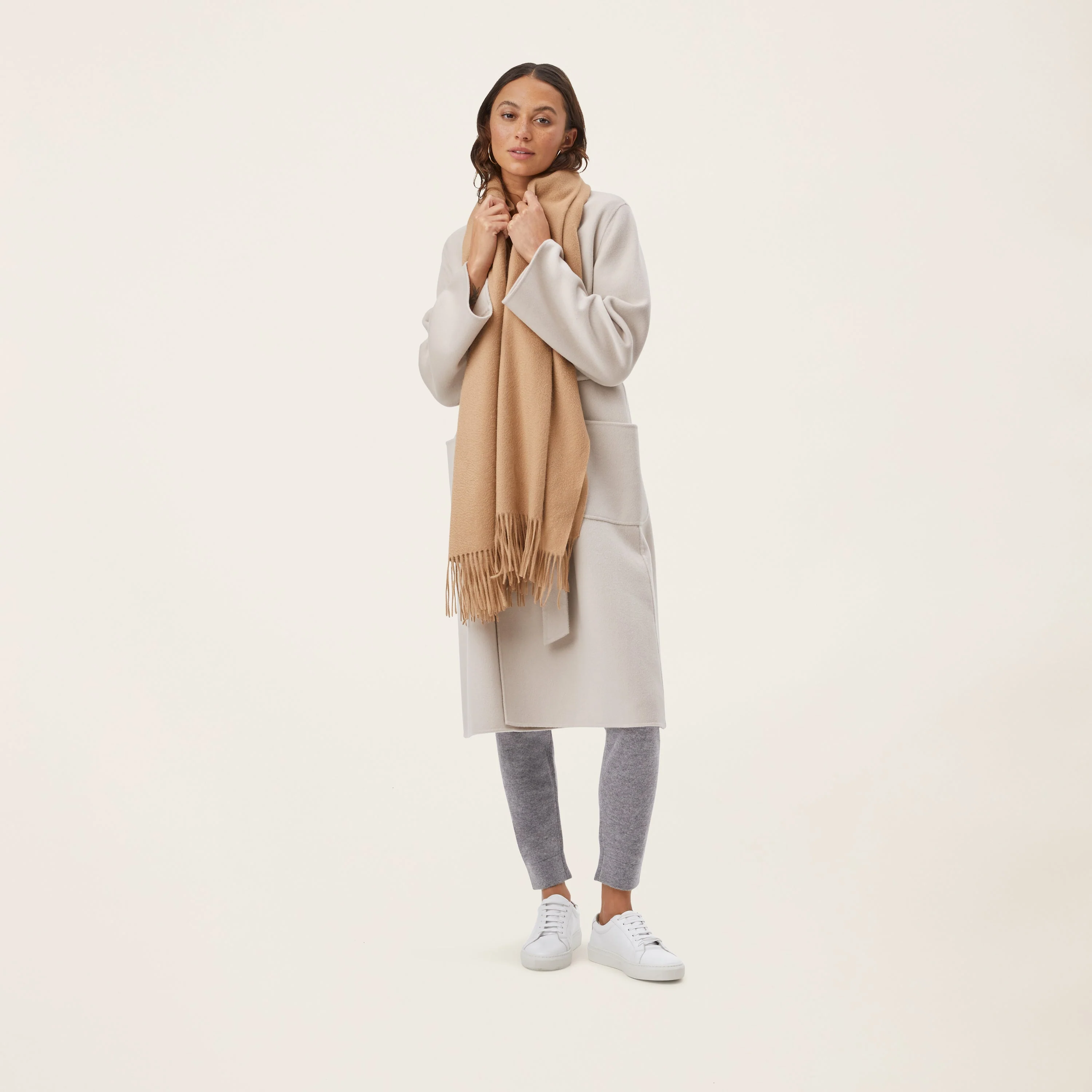 Cleo Oversized Cashmere Scarf - Image 14