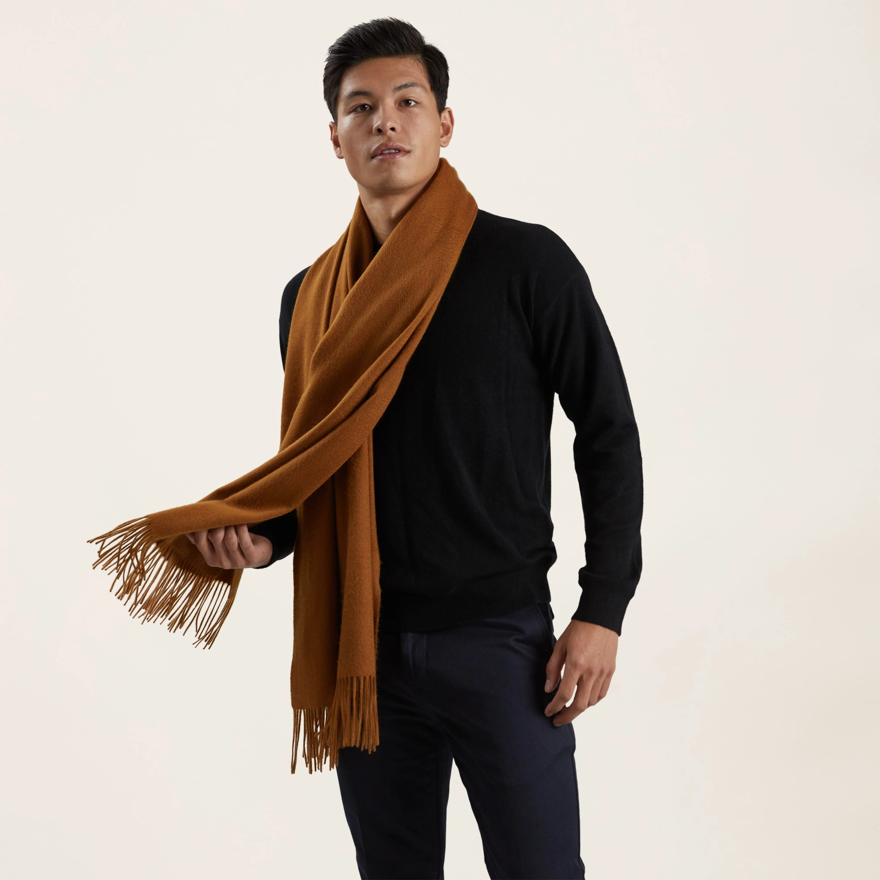 Cleo Oversized Cashmere Scarf - Image 19