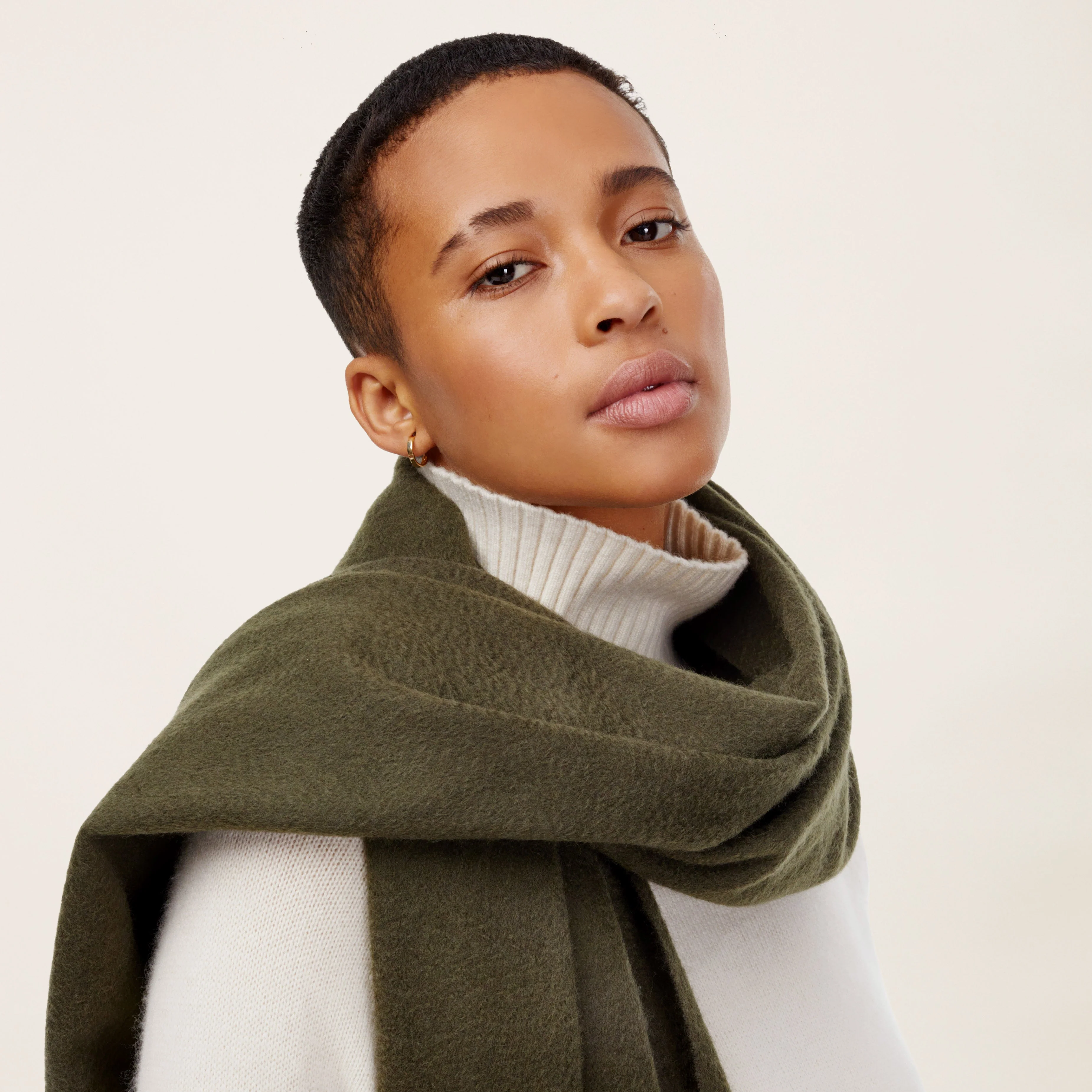 Cleo Oversized Cashmere Scarf - Image 32