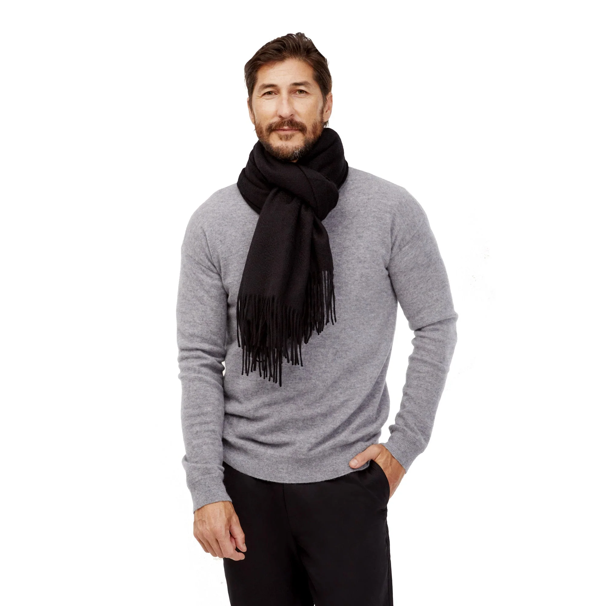 Cleo Oversized Cashmere Scarf - Image 44