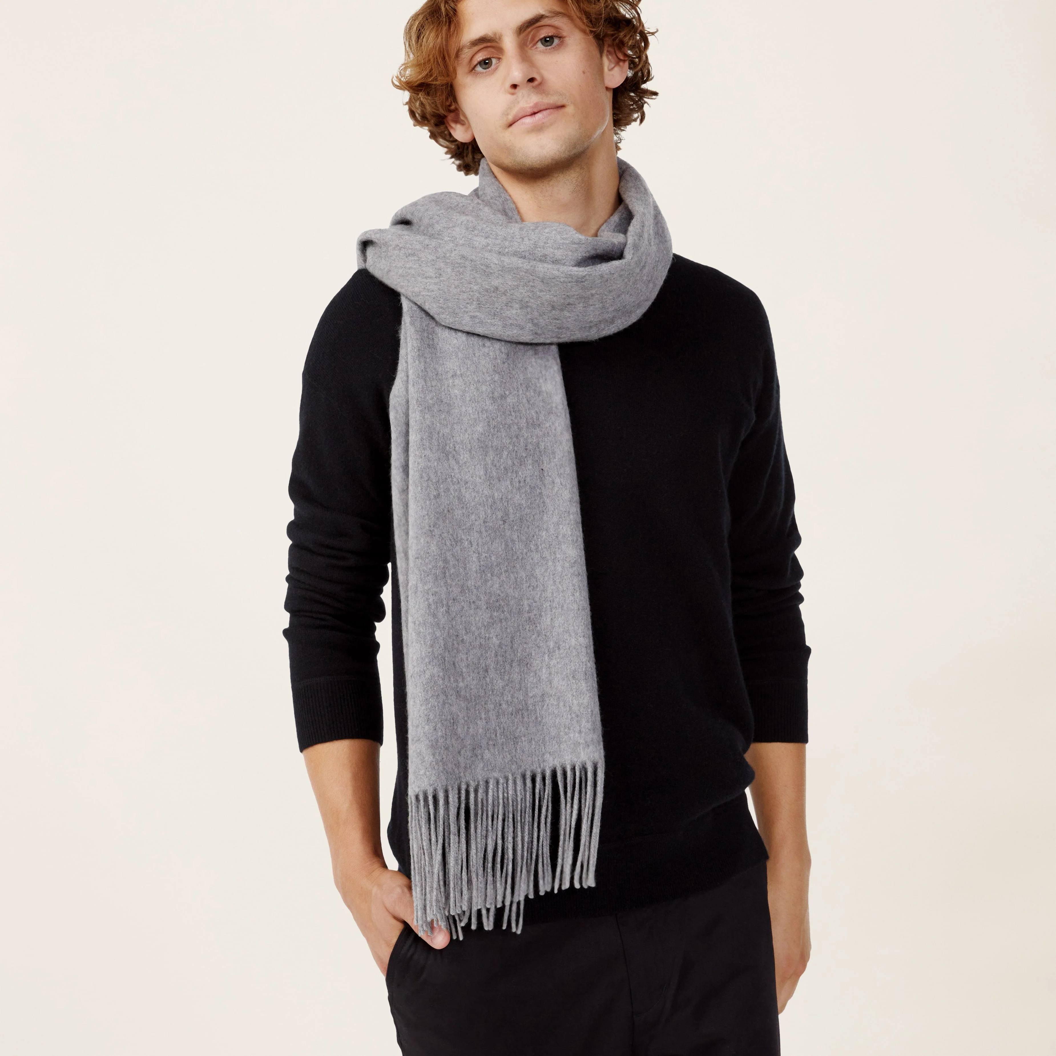 Cleo Oversized Cashmere Scarf - Image 7