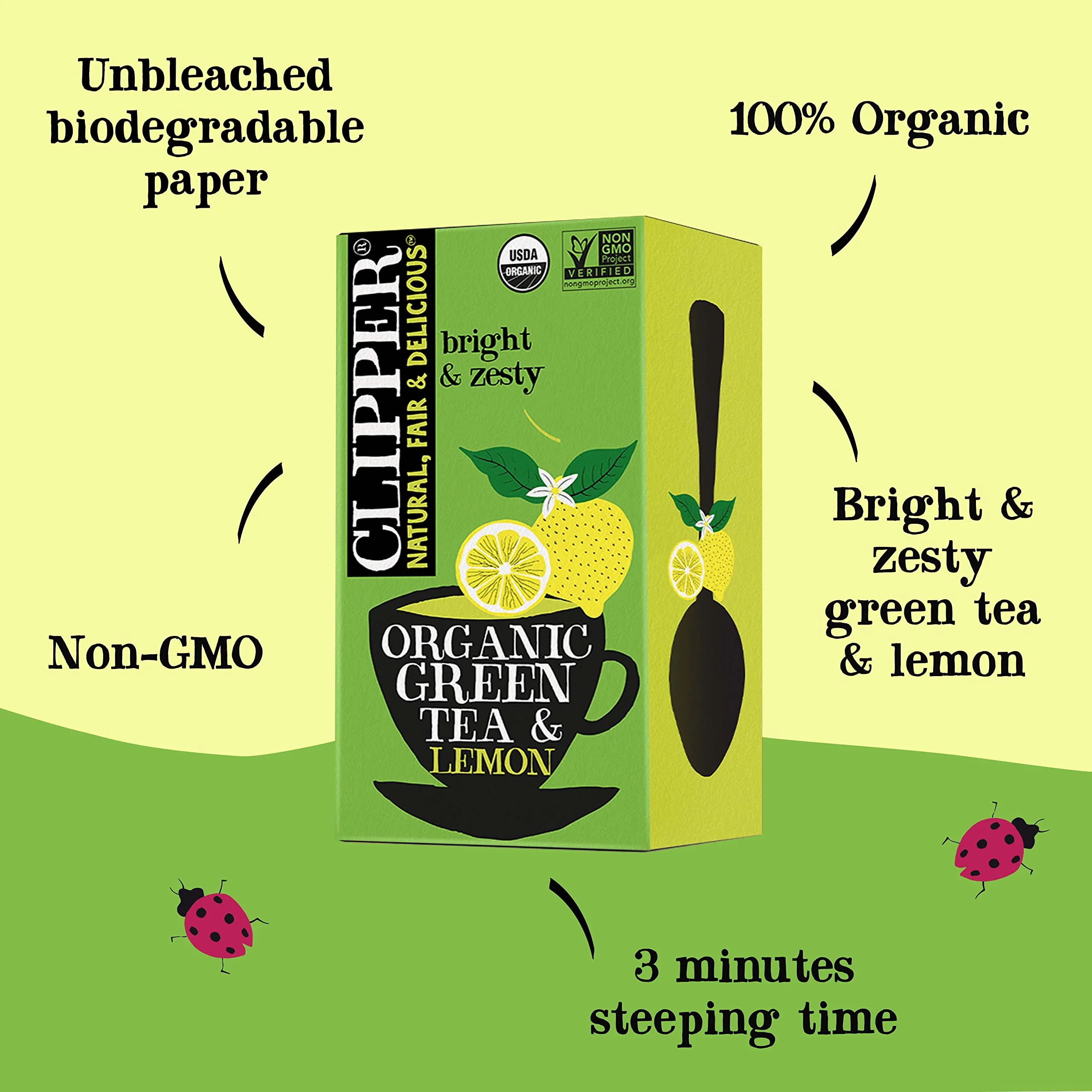 Organic Lemon Green Tea - Image 3