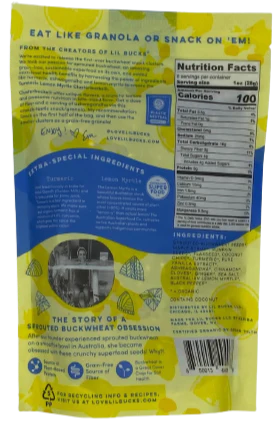 Turmeric Lemon Granola Clusters - Image 2