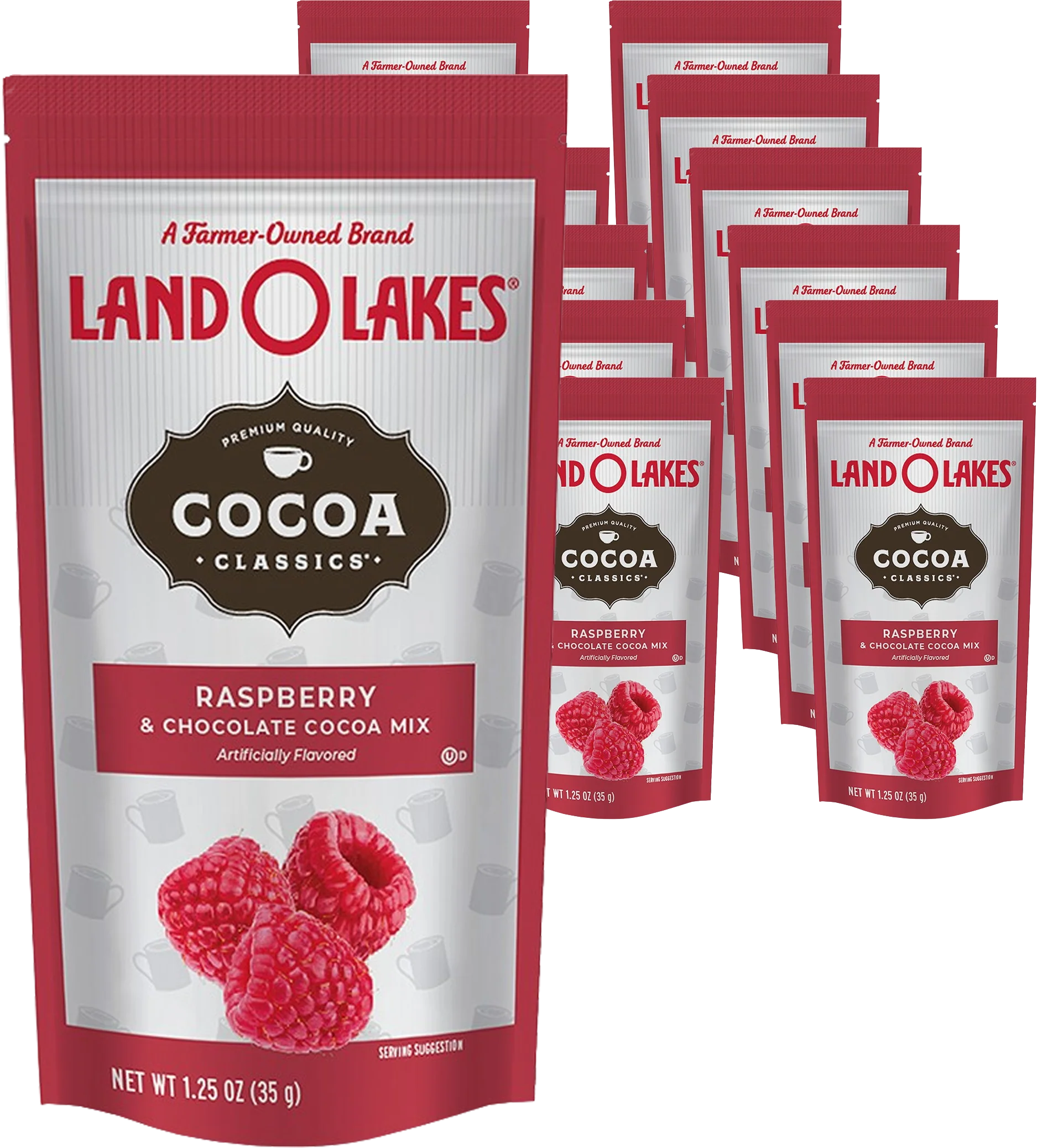 Cocoa Classic Mix - Raspberry And Chocolate (12 Pack)