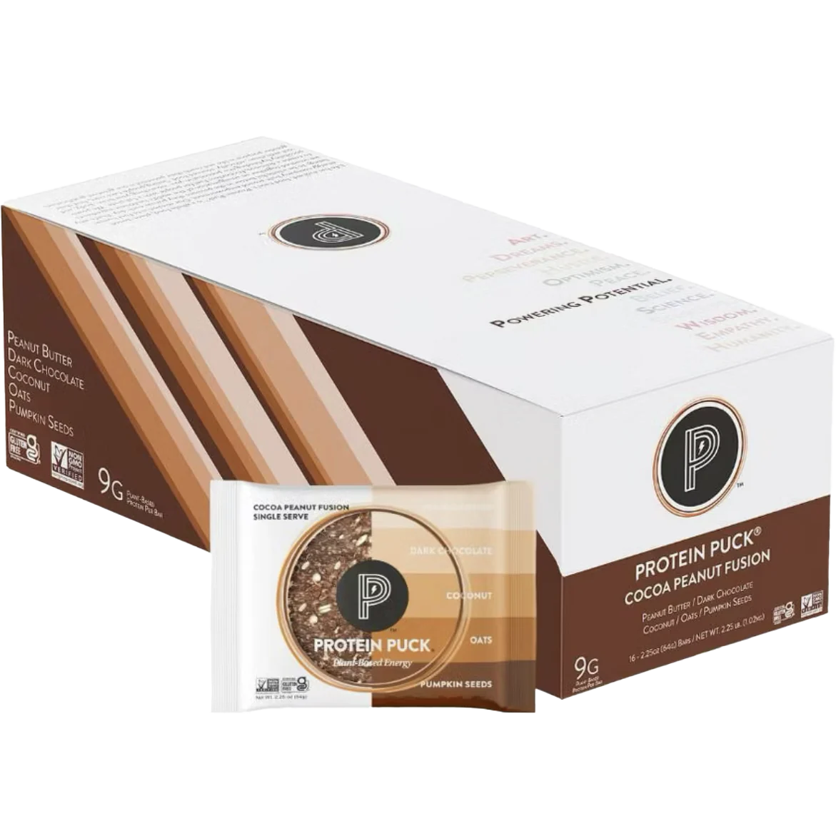 Cocoa Peanut Fusion Protein Bar (16 CT)