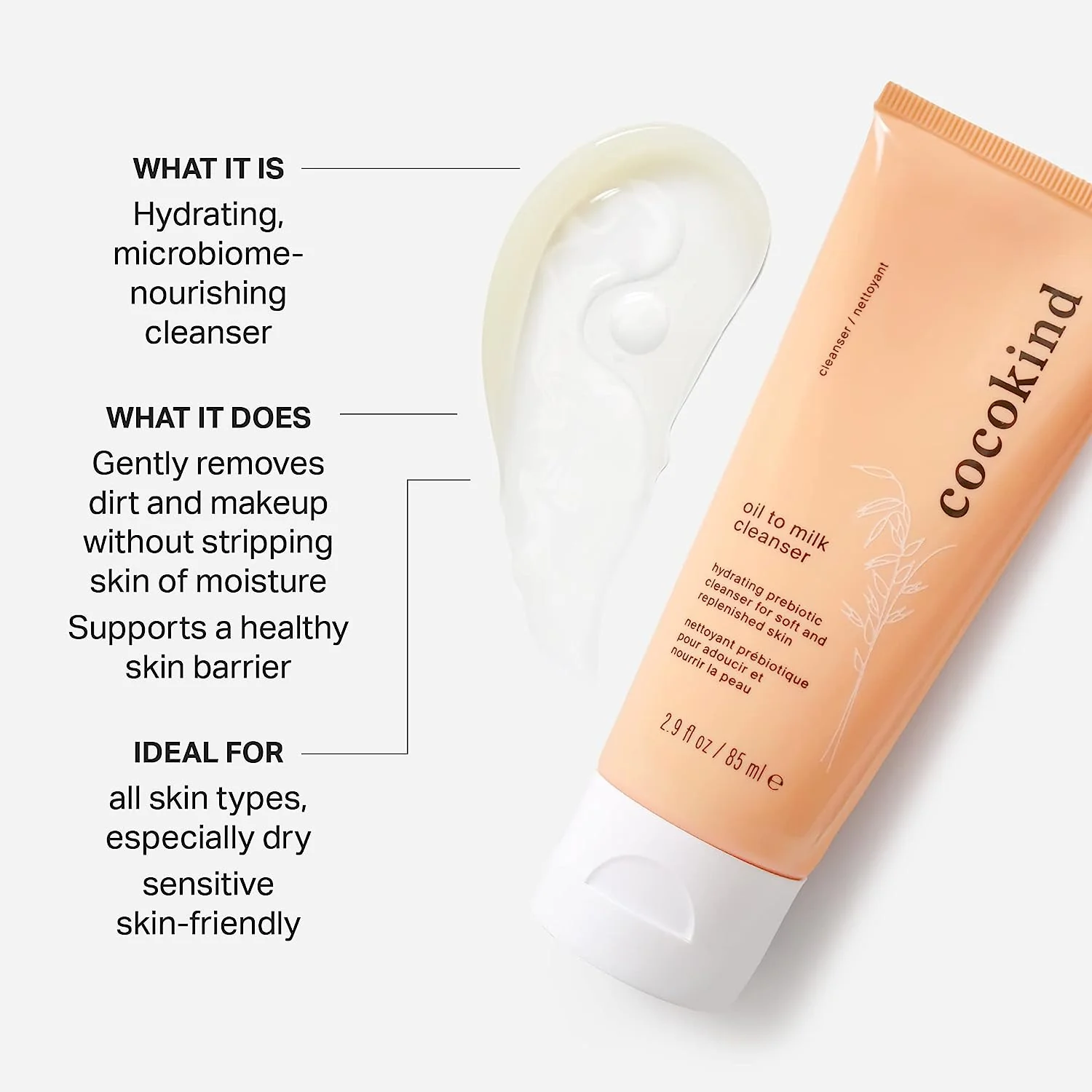 Cocokind Oil to Milk Cleanser - Image 2