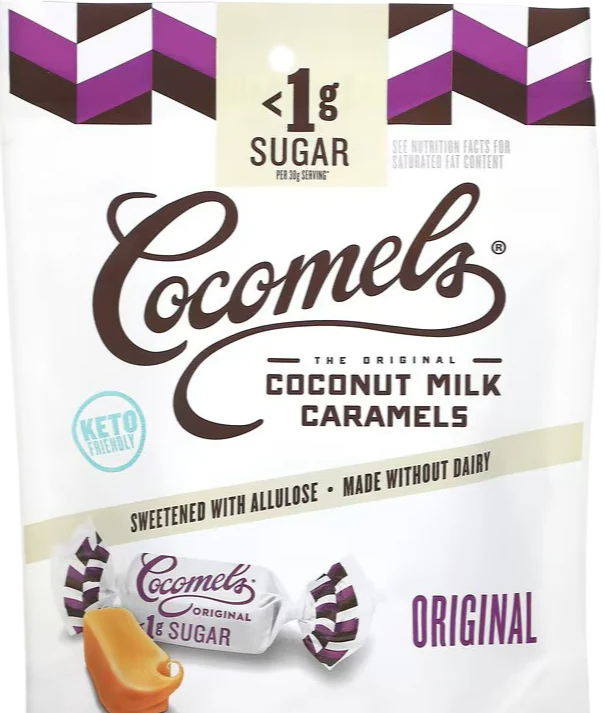 Organic Coconut Milk Caramels Bites