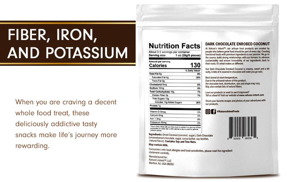 Coconut Dark Chocolate Covered - Image 3