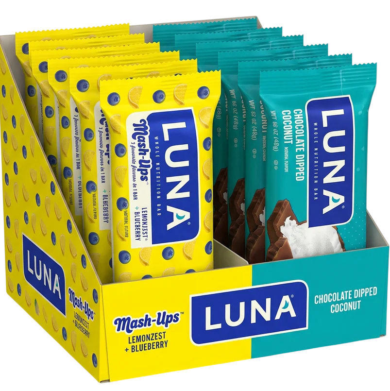 Chocolate Dipped Coconut and LemonZest + Blueberry Variety Pack (12 Pack)