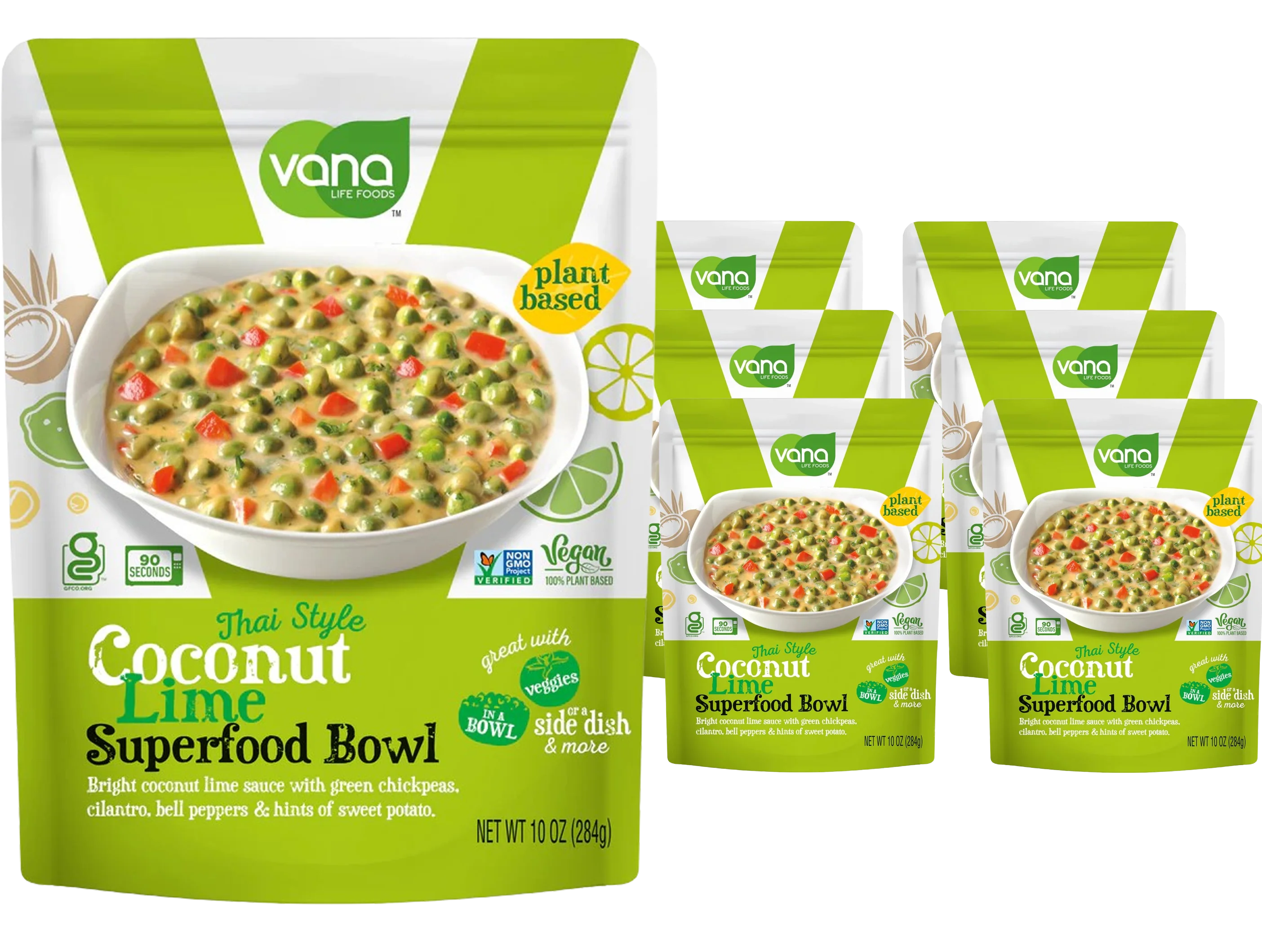 Coconut Lime Chickpea Entree (6 Pack)