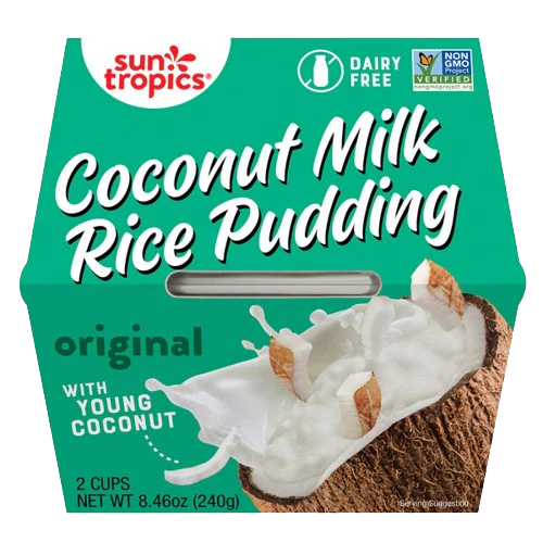 Coconut Milk Rice Pudding