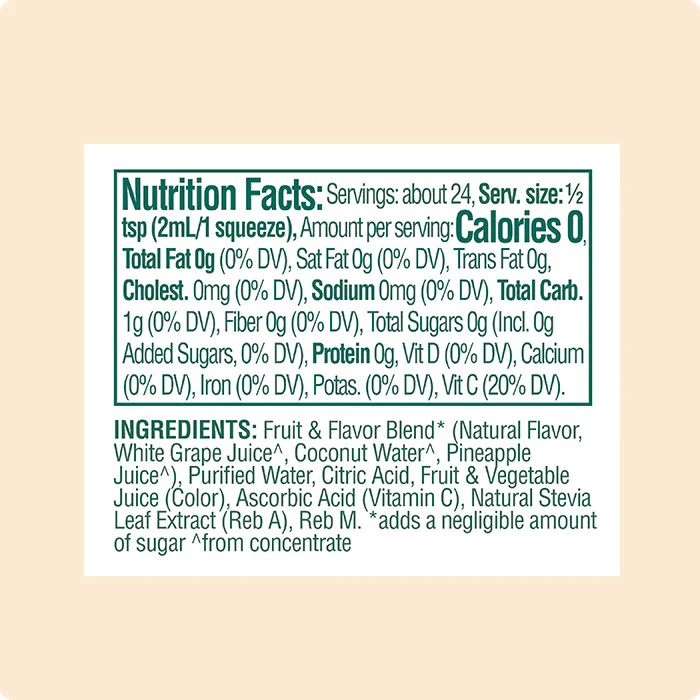 Coconut Pineapple Water Enhancer (6 Pack) - Image 4