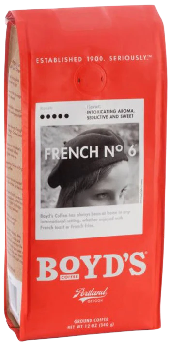 French No 6 Ground Coffee