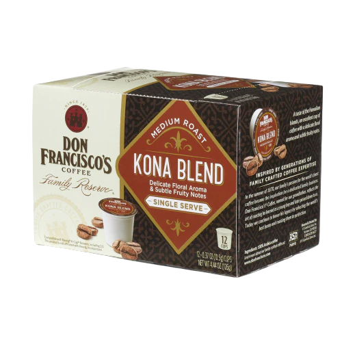 Coffee Kona Blend Single Serve, 12 Ct