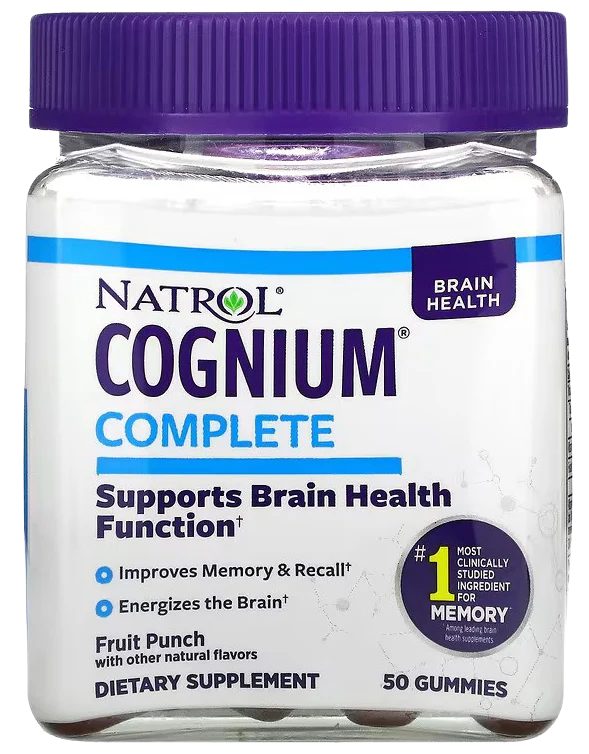 Cognium Complete - Fruit Punch (50 Gummies)