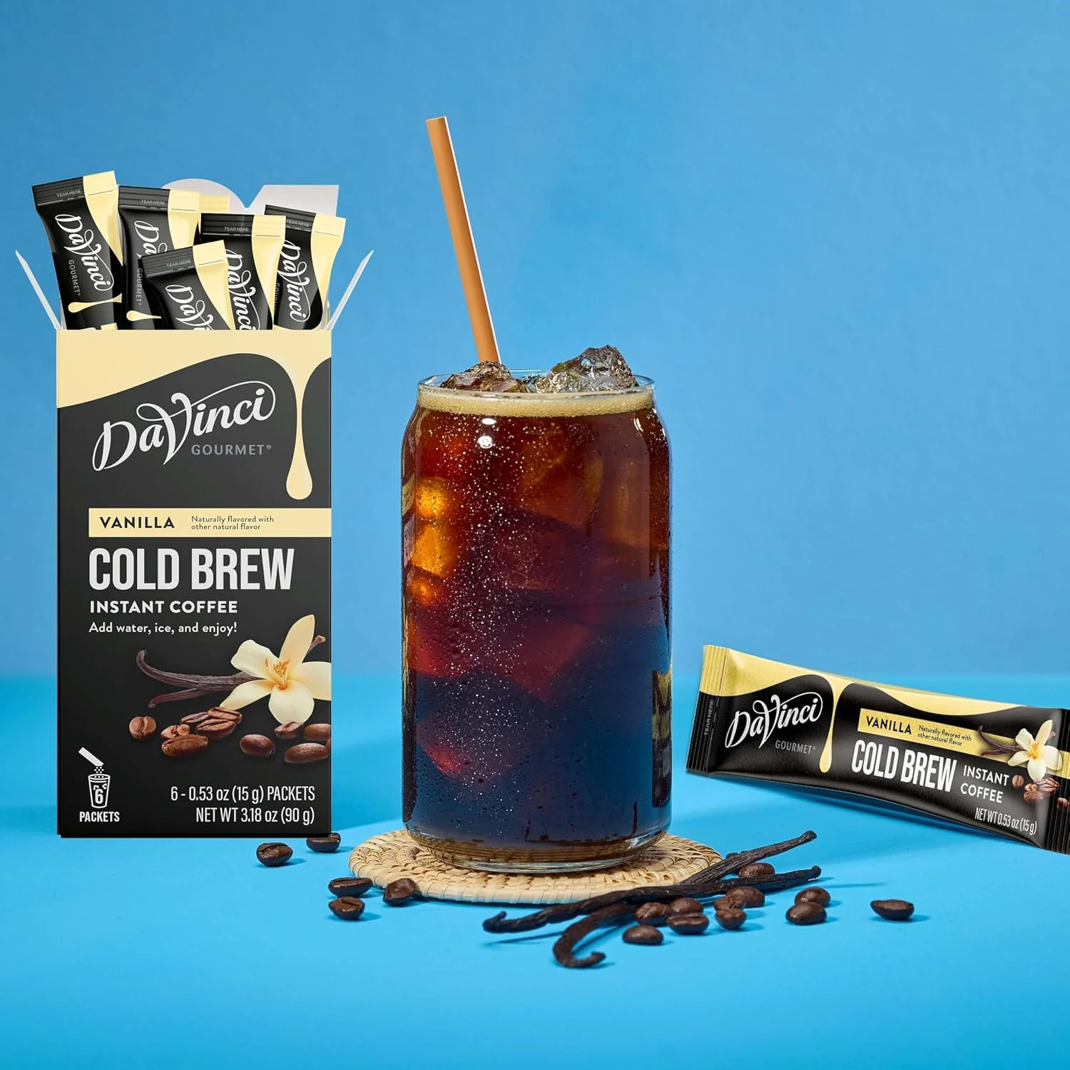 Cold Brew Instant Coffee - Vanilla (6 CT) - Image 3