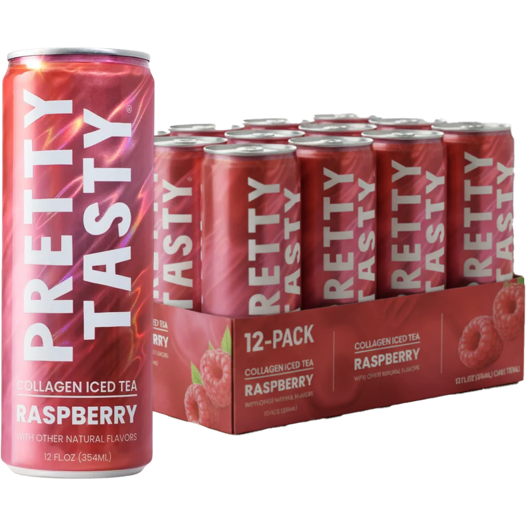 Collagen Iced Tea - Raspberry (12 Pack)