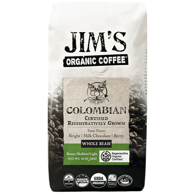 Colombian Medium Roast Whole Bean Coffee