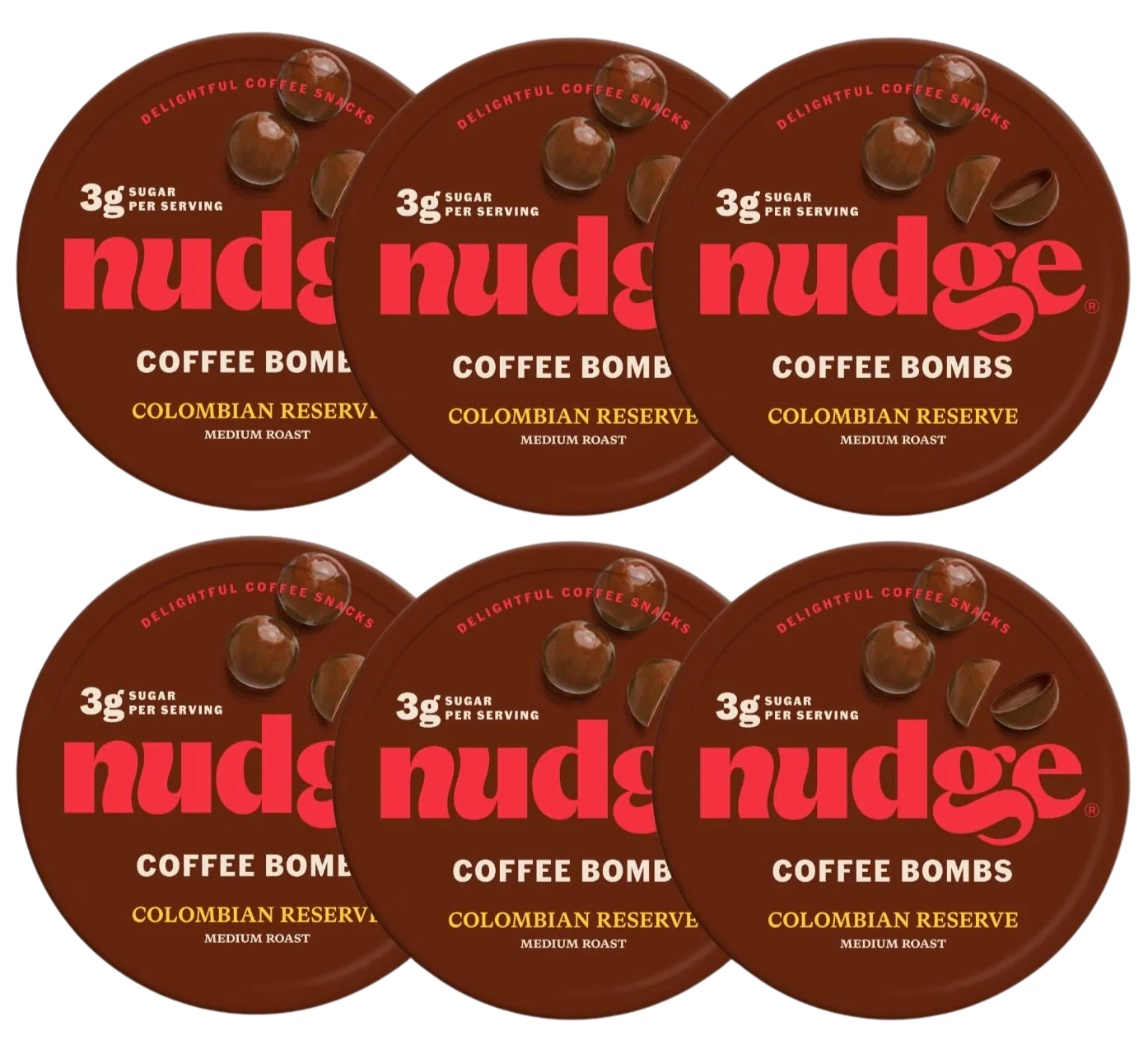 Colombian Reserve Coffee Candy Bombs (6 Pack)