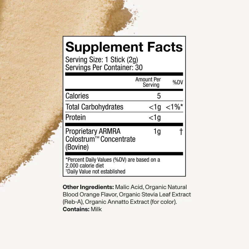 Colostrum Orange (30 Packets) - Image 6