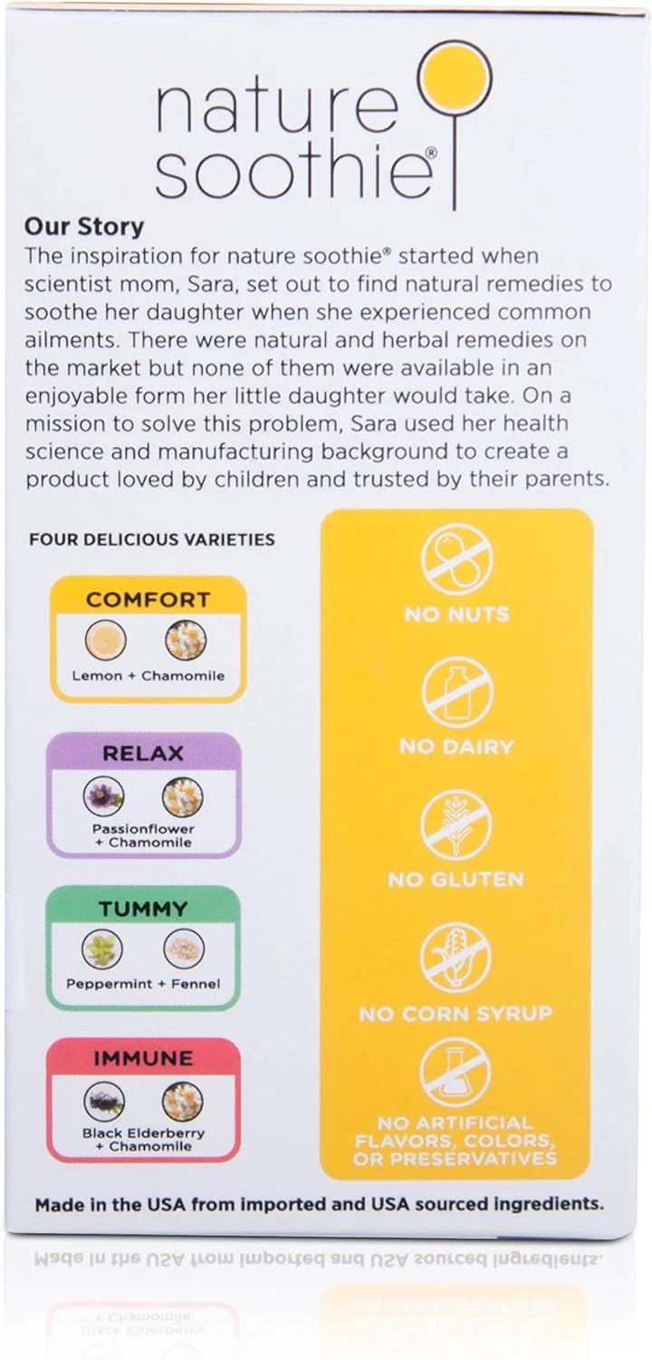 Comfort Soothie Honey Lollipops Lemon & Chamomile (12 CT) - Image 4