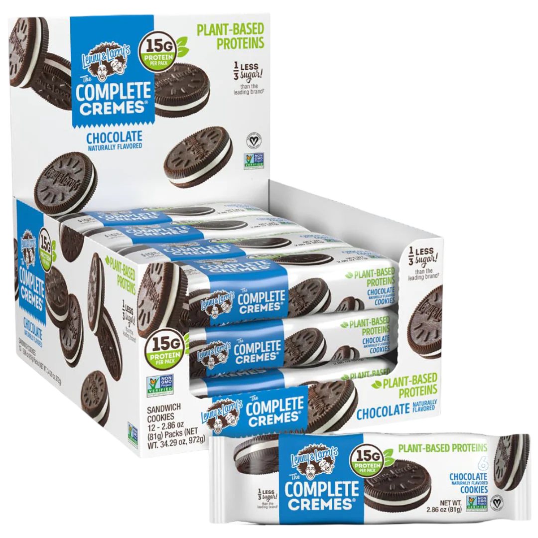 Lenny & Larry's S The Complete Cremes Plant-Based Protein Cookies Chocolate