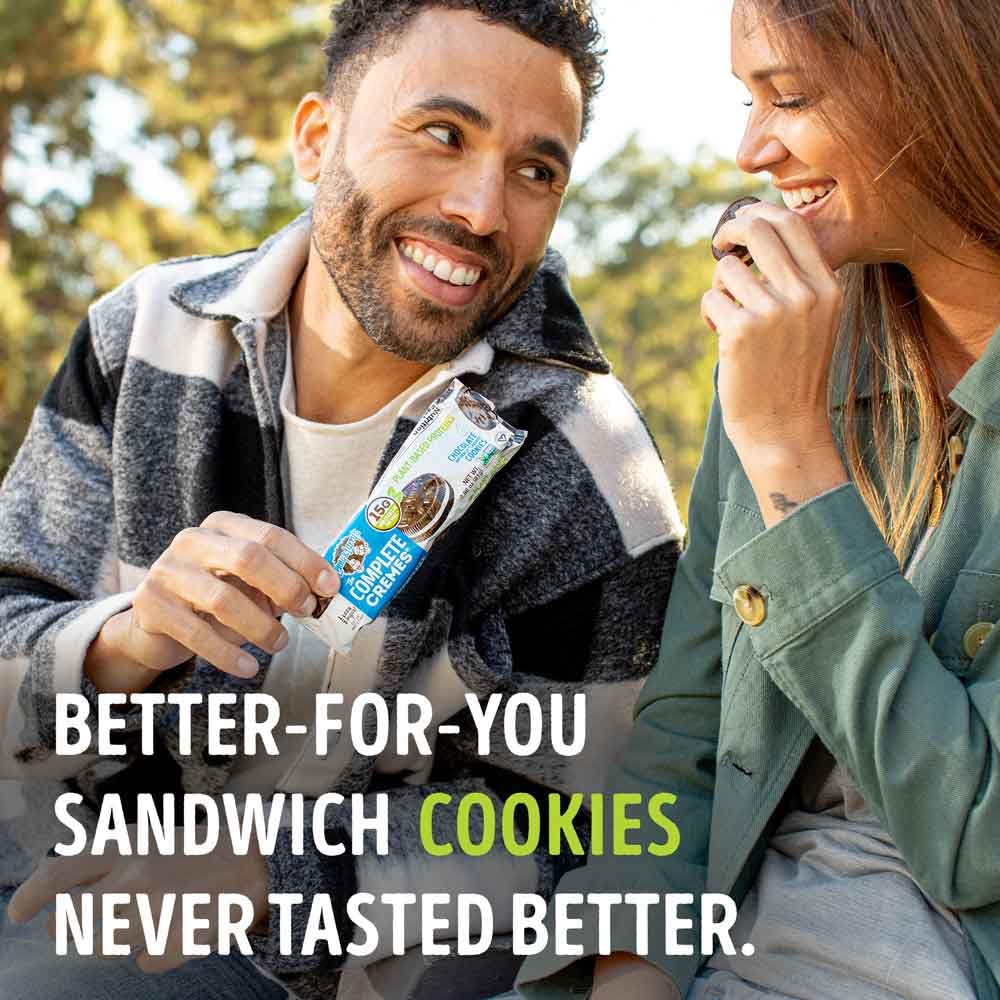 Lenny & Larry's S The Complete Cremes Plant-Based Protein Cookies Chocolate - Image 7