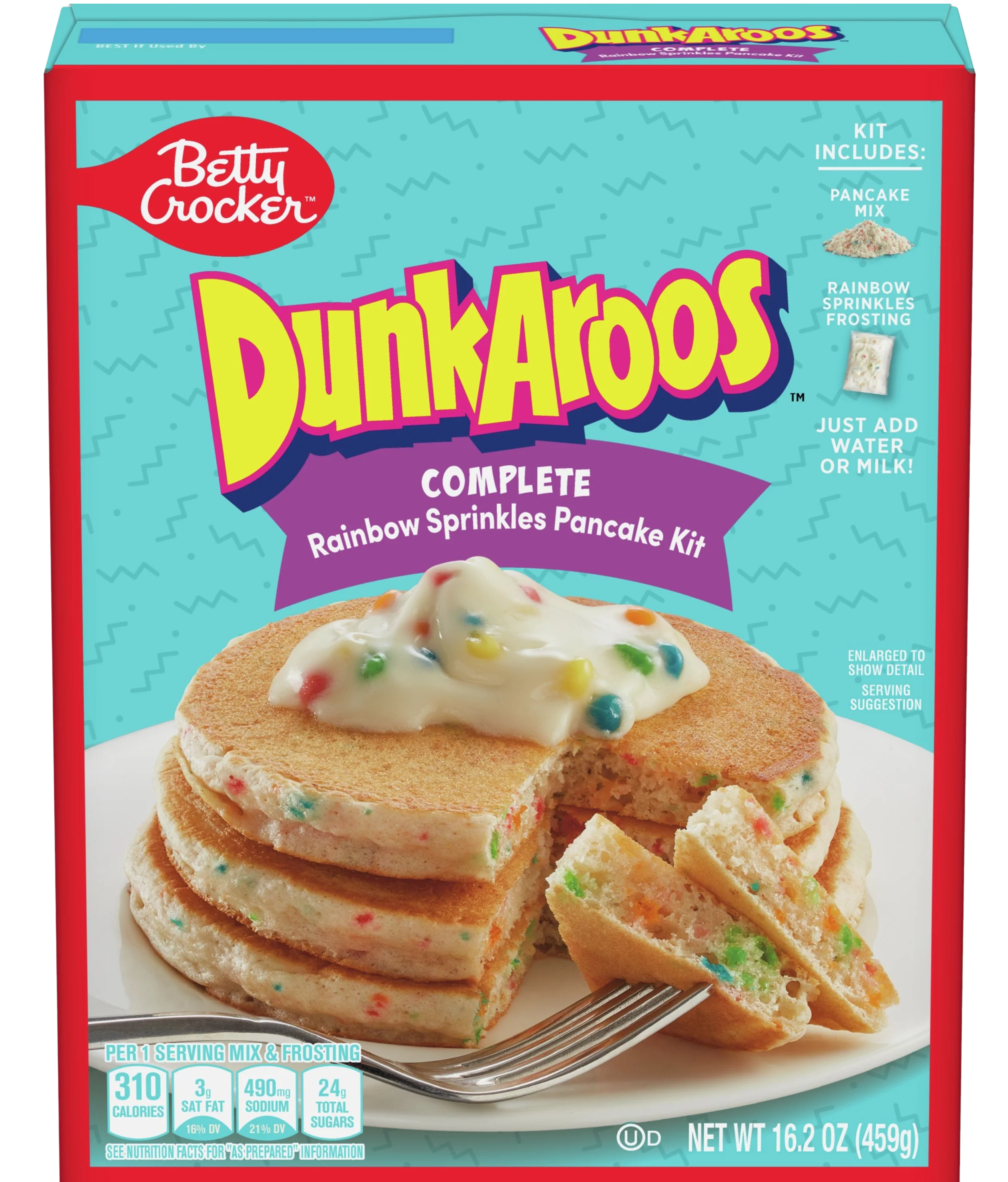 Complete Rainbow Sprinkles Pancake Mix