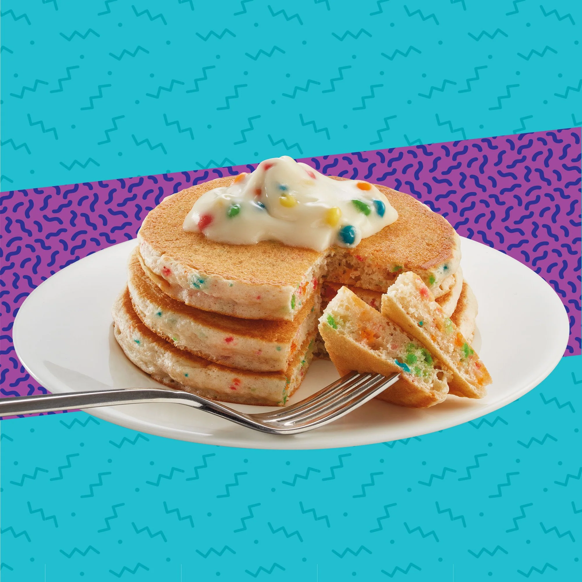 Complete Rainbow Sprinkles Pancake Mix - Image 2