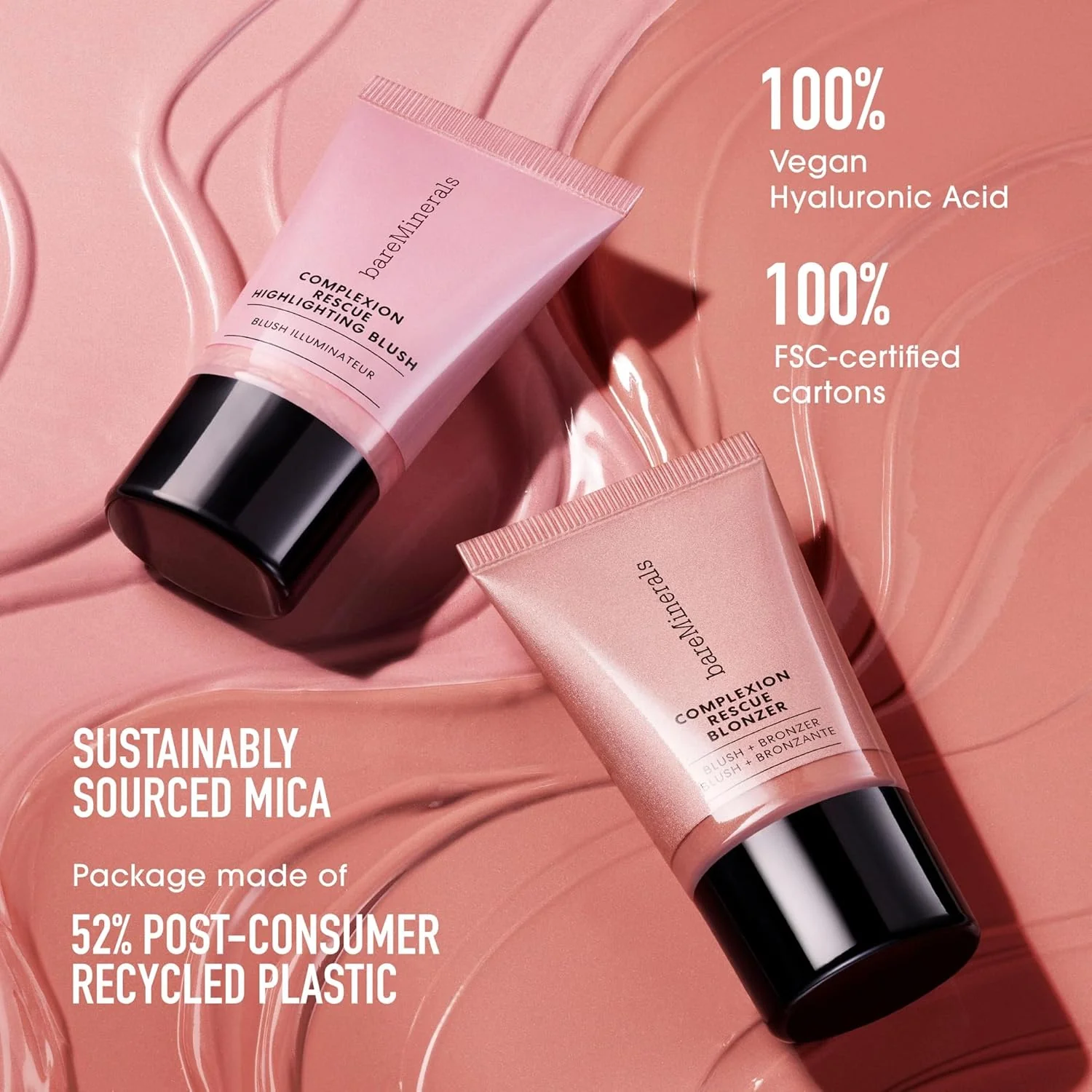 Complexion Rescue Highlighting Blush Peach Glow - Image 4