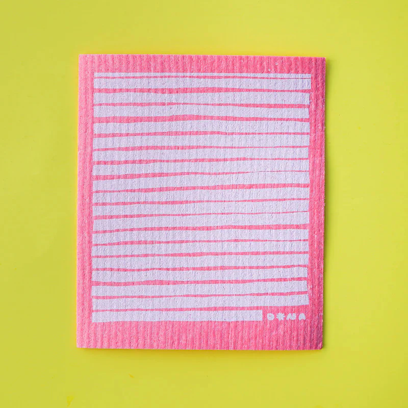 Compostable Sponge Cloth Pack - Dots & Spots Pattern (4 Pack) - Image 5