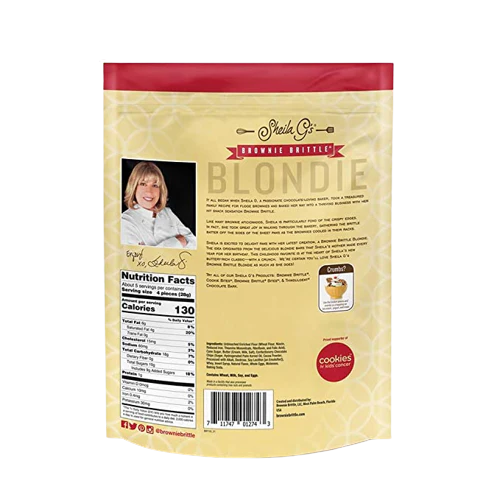 Chocolate Chip Brownie Brittle Blondies - Image 2