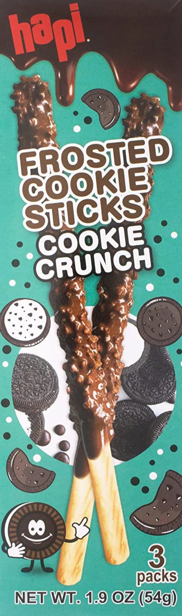 Cookie Crunch Frosted Cookie Sticks (8 Pack) - Image 2