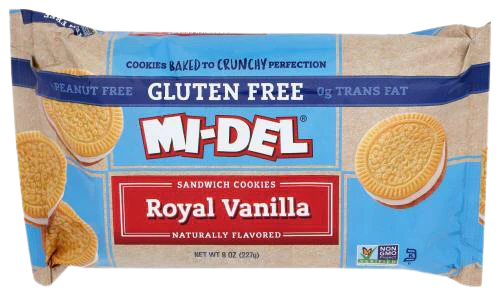 Gluten Free Royal Vanilla Sandwich Cookies