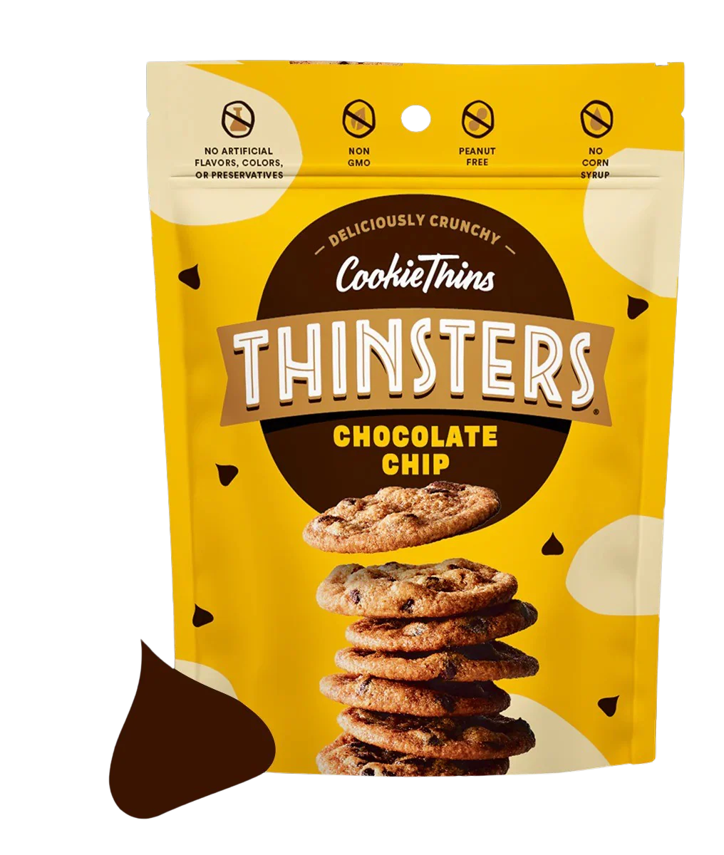Cookie Thins Thinsters Variety Pack - Chocolate Chip, Toasted Coconut, Vanilla Bean, Key Lime Pie, Brownie Batter, Meyer Lemon (6 Pack) - Image 12