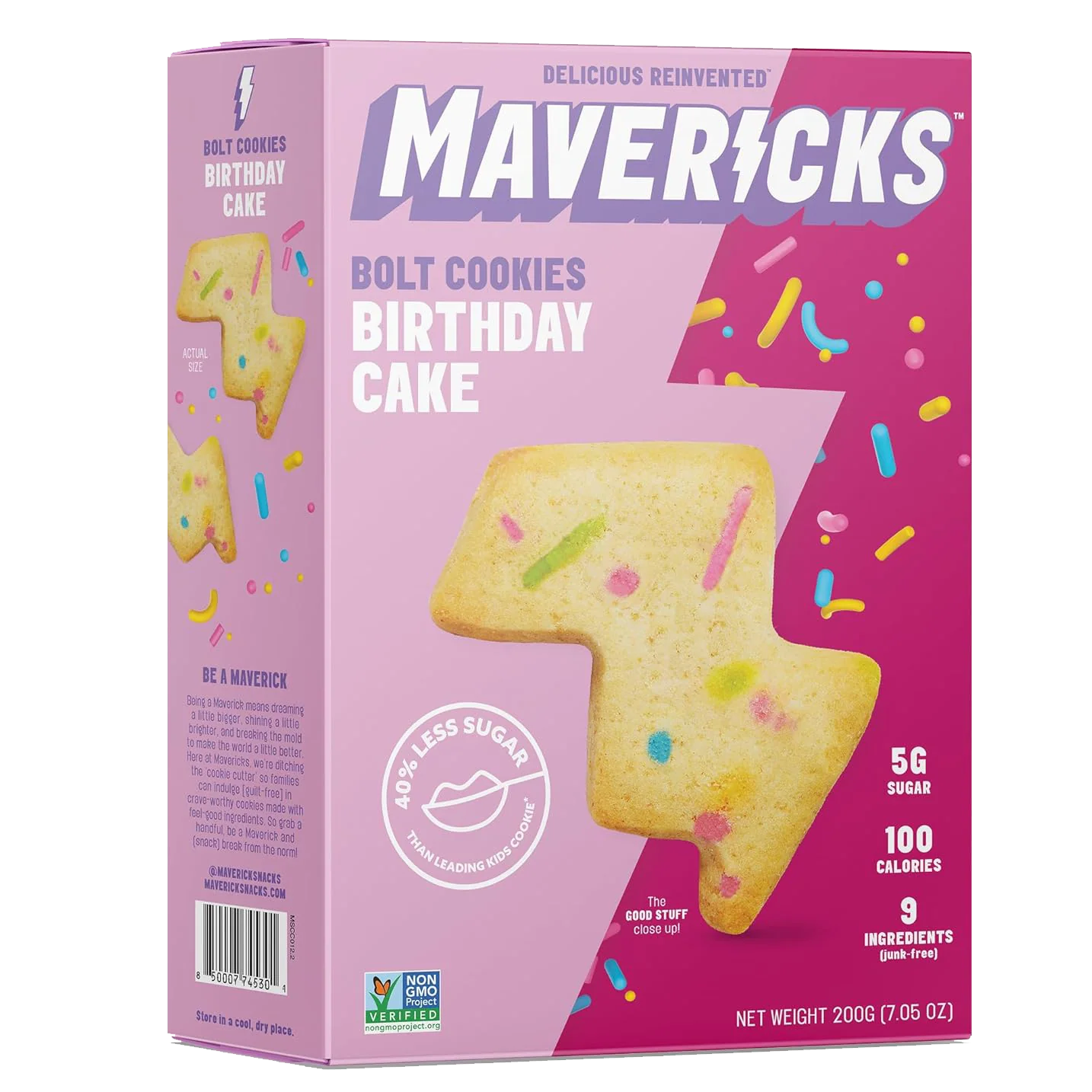 Bolt Cookies - Birthday Cake