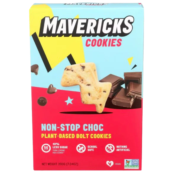 Plant-Based Bolt Cookies - Non-Stop Chocolate