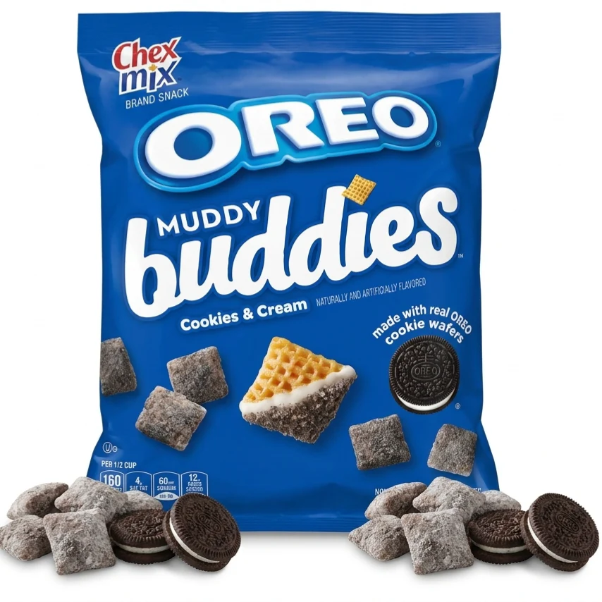Oreo Cookies & Cream Muddy Buddies - Image 4