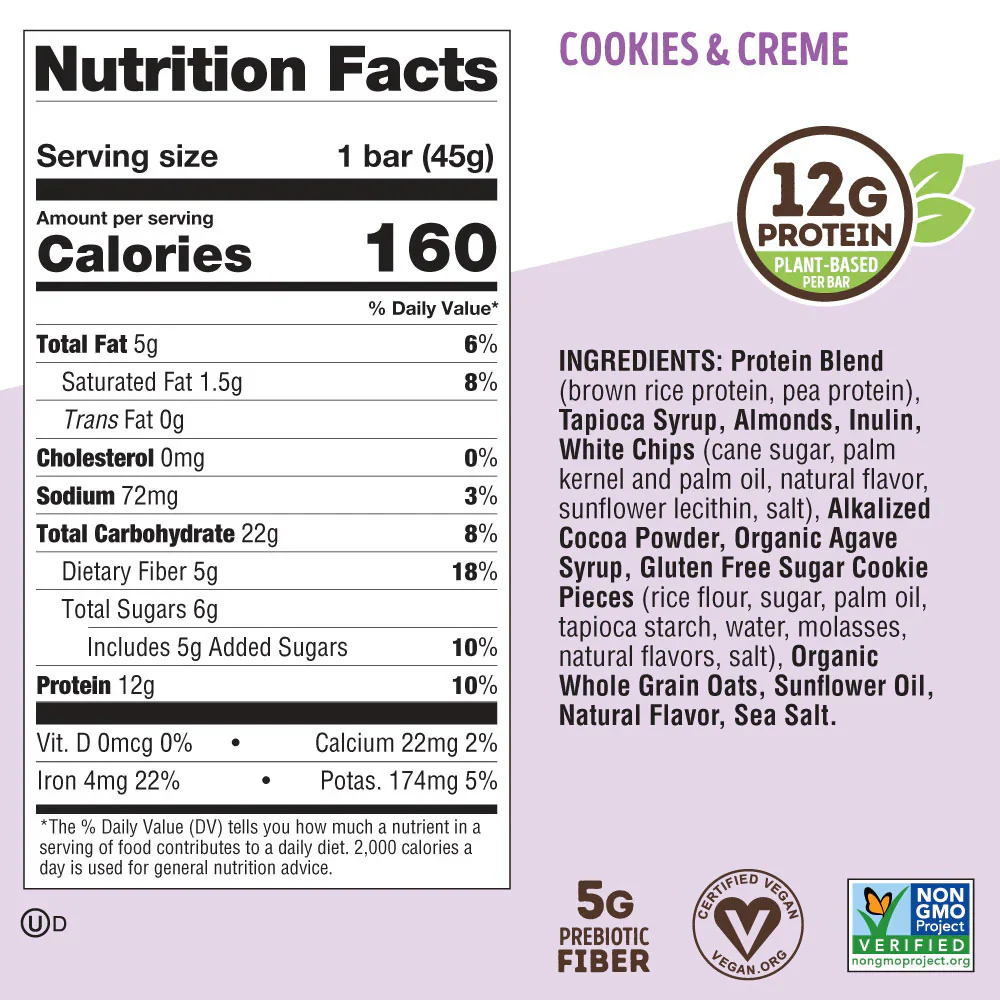 Cookies & Creme Bar (9 CT) - Image 4