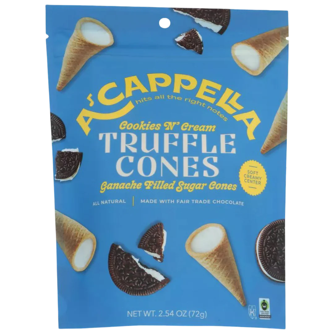 Cookies N' Cream Truffle Cones