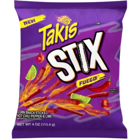 Corn Snack Sticks, Fuego