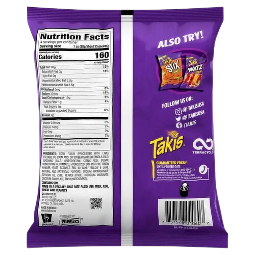 Corn Snack Sticks, Fuego - Image 2