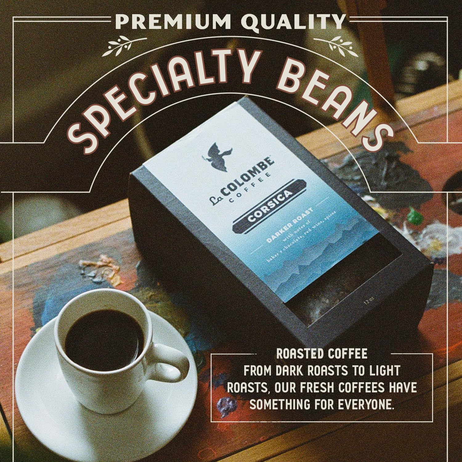 Corsica Darker Roast Ground Coffee - Image 4