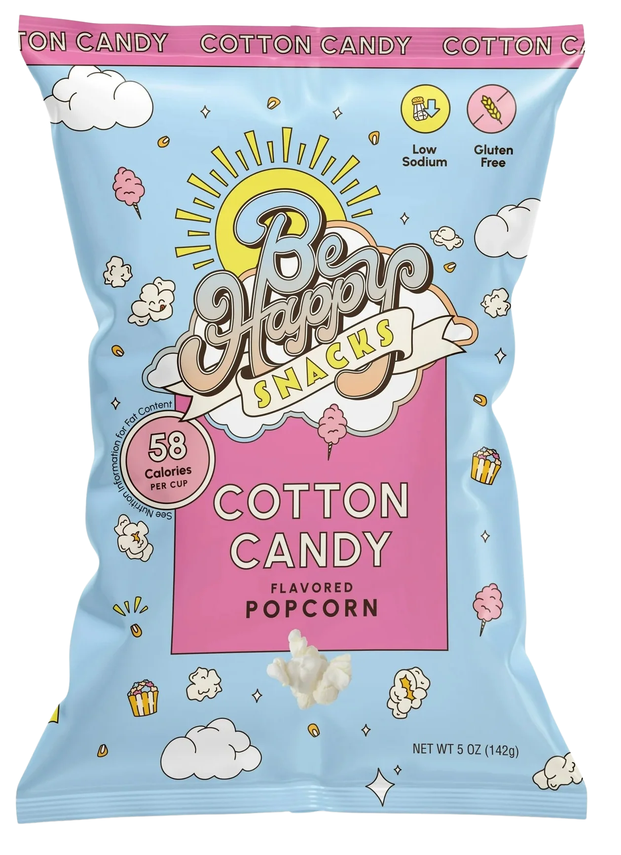 Cotton Candy Flavored Popcorn