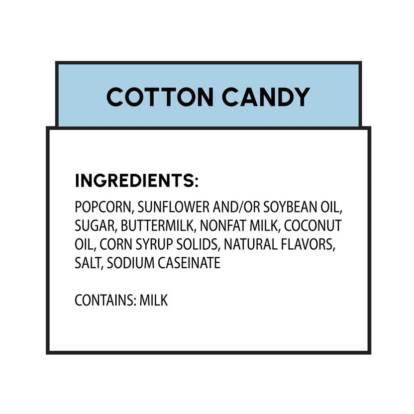 Cotton Candy Flavored Popcorn - Image 3